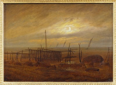 Am Meeresstrand - Au bord de la mer ... 作者 卡斯珀·大卫·弗里德里希（Caspar David Friedrich）