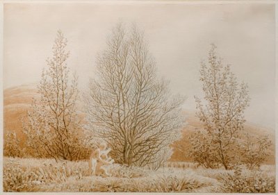 春天 作者 卡斯珀·大卫·弗里德里希（Caspar David Friedrich）