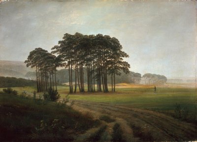 中午 作者 卡斯珀·大卫·弗里德里希（Caspar David Friedrich）