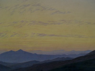 德国：巨山 巨山 作者 卡斯珀·大卫·弗里德里希（Caspar David Friedrich）