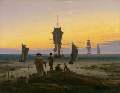 德语: Die Lebensstufen 生命阶段 作者 卡斯珀·大卫·弗里德里希（Caspar David Friedrich）