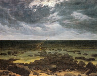 德语: 月光下的海滨 月光下的海滨 作者 卡斯珀·大卫·弗里德里希（Caspar David Friedrich）