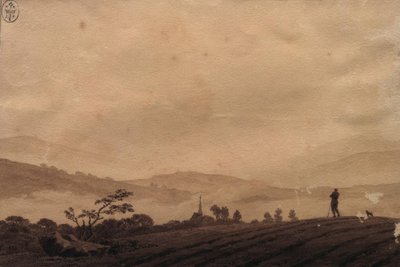 Nebelmorgen 作者 卡斯珀·大卫·弗里德里希（Caspar David Friedrich）