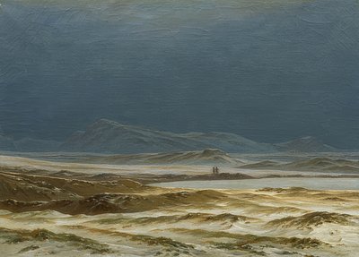 北欧风景在春天。约于1825年 作者 卡斯珀·大卫·弗里德里希（Caspar David Friedrich）