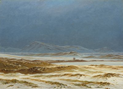 北方风景，春天，约1825年（布面油画） 作者 卡斯珀·大卫·弗里德里希（Caspar David Friedrich）