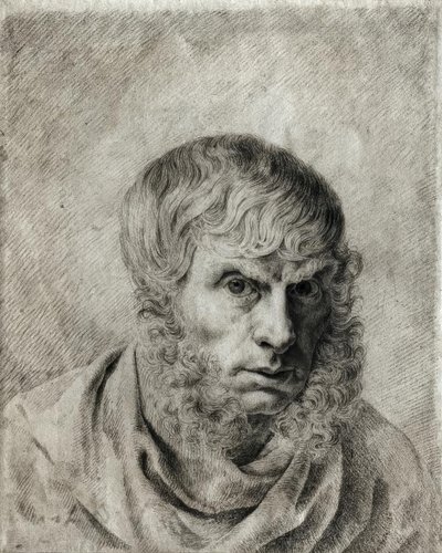自画像 作者 卡斯珀·大卫·弗里德里希（Caspar David Friedrich）