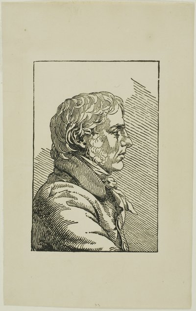 自画像 作者 卡斯珀·大卫·弗里德里希（Caspar David Friedrich）