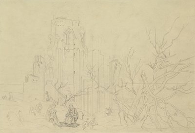 1803年冬季研究 作者 卡斯珀·大卫·弗里德里希（Caspar David Friedrich）