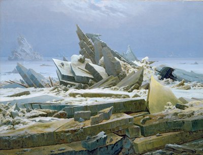 极地之海 作者 卡斯珀·大卫·弗里德里希（Caspar David Friedrich）