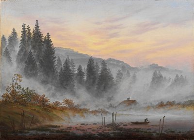 一天中的时间：上午 作者 卡斯珀·大卫·弗里德里希（Caspar David Friedrich）