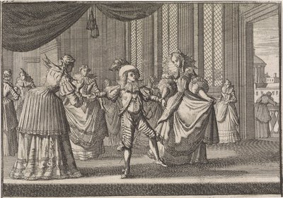 国王腓力四世长子巴尔萨扎-查理的教育，1642 年 作者 Caspar Luyken（归因于）
