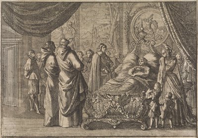 路易十三临终前，1643 年 作者 Caspar Luyken（归因于）