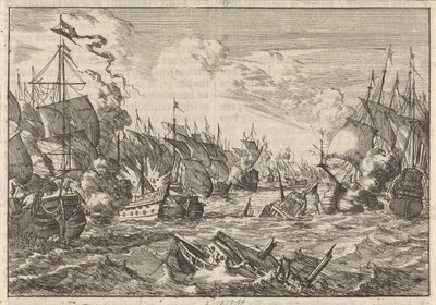 索莱拜战役，1672 年 作者 卡斯珀·路肯（Caspar Luyken）
