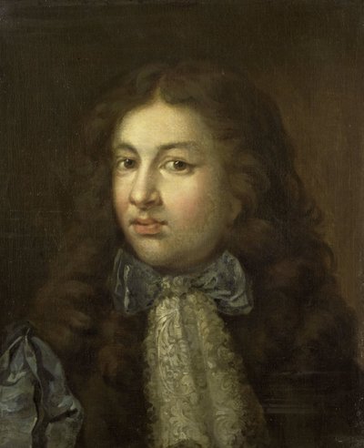 Thedoor Netscher（1661-1728 年）的肖像，艺术家的长子 作者 卡斯珀·内舍尔