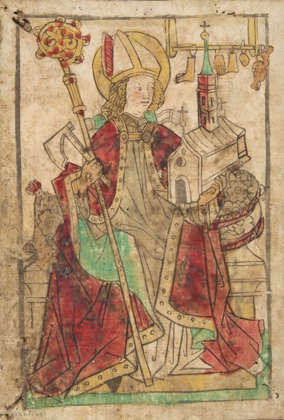 Saint Wolfgang Sch.*1733a，15世纪。 作者 卡斯帕