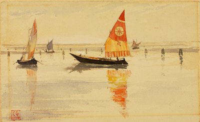 帆船（威尼斯） 作者 Cass Gilbert