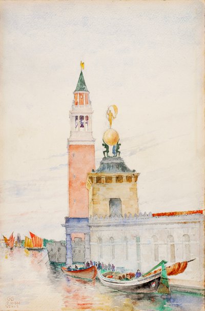 威尼斯，1933年。 作者 卡斯吉尔伯特