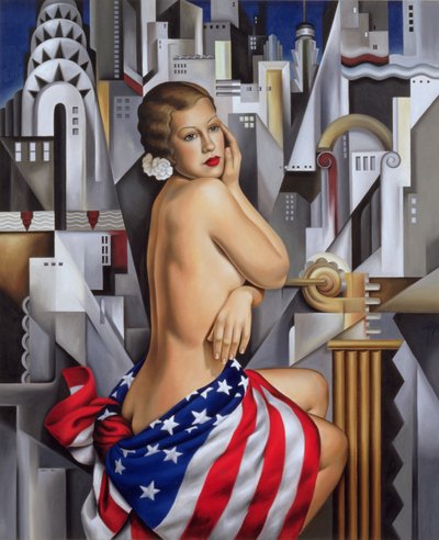 她的美丽（亚麻油） 作者 Catherine Abel