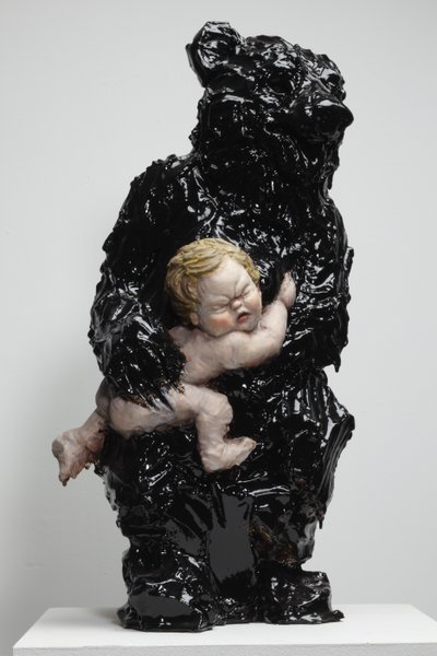 弃儿》，2010 年（白云石、颜料） 作者 凯西·皮尔金顿