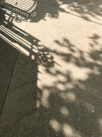构图--阴影，2019（照片） 作者 塞西尔·贾梅特