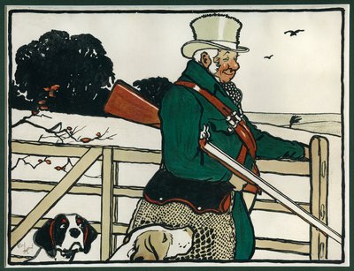 古英语体育和游戏：射击 作者 Cecil Charles Windsor Aldin