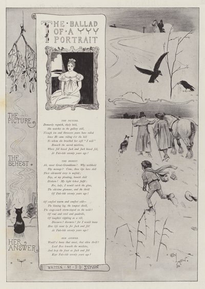 JD Symon的肖像之歌 作者 Cecil Charles Windsor Aldin