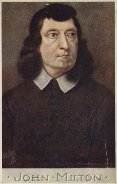 约翰米尔顿（1608-1674），英国诗人 作者 塞西尔·沃森·奎内尔
