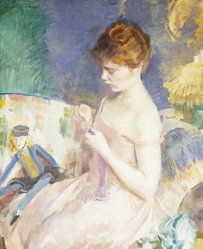 更衣娃娃 作者 Cecilia Beaux