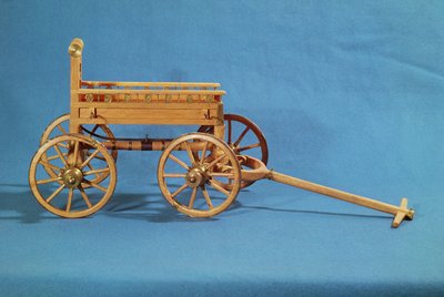 重建在Vix公主墓（木头）发现的战车 作者 Celtic