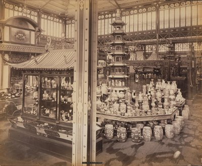 View of the Chinese Court, Main Building, Centennial Exhibition, Philadelphia 作者 百年摄影有限公司
