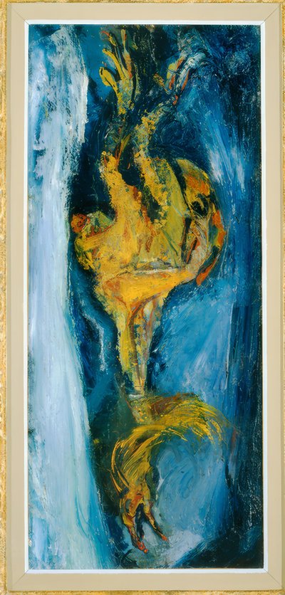 Chaim Soutine -“小鸡”（公鸡）。 作者 Chaim Soutine