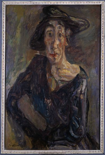 Chaim Soutine (1893-1943)的Decheance，立陶宛裔法国画家。表0,80 x 0,54厘米。阿维尼翁卡尔维博物馆 作者 Chaim Soutine