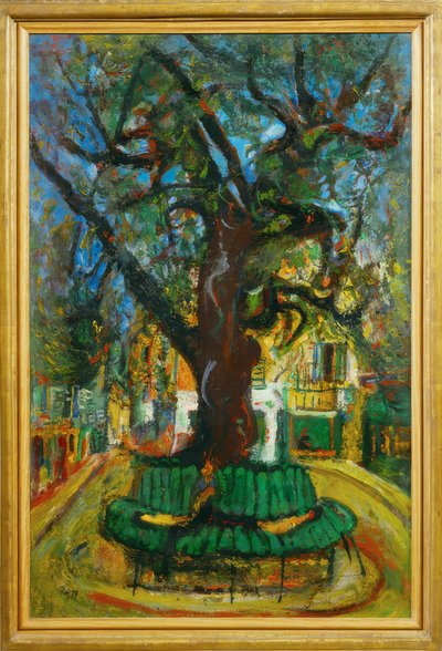 旺斯的树 作者 Chaim Soutine