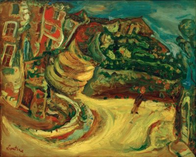 塞雷街 作者 Chaim Soutine