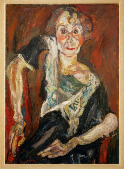老女演员 作者 Chaim Soutine