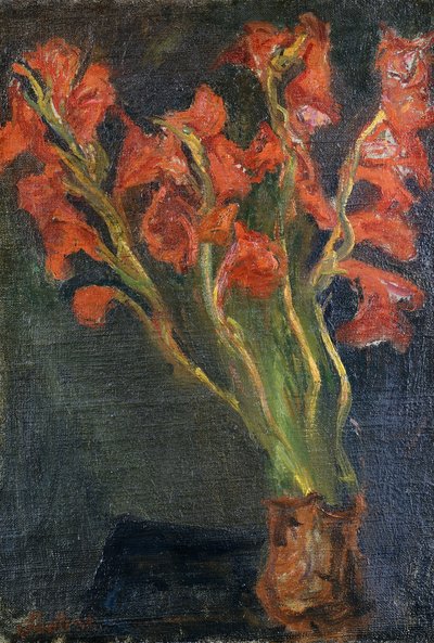 剑兰（c.1919） 作者 Chaim Soutine