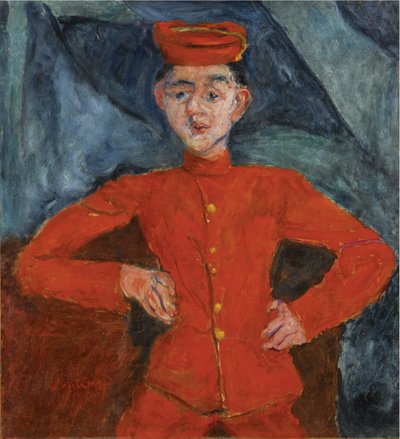 马克西姆斯的猎人c。 1925年 作者 Chaim Soutine