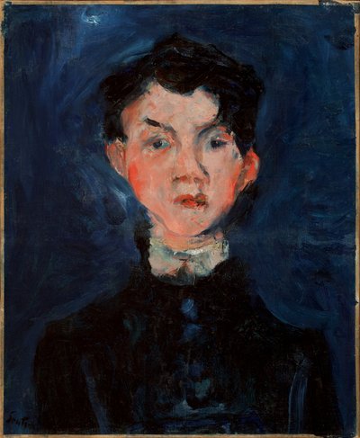 一个男孩的肖像 作者 Chaim Soutine
