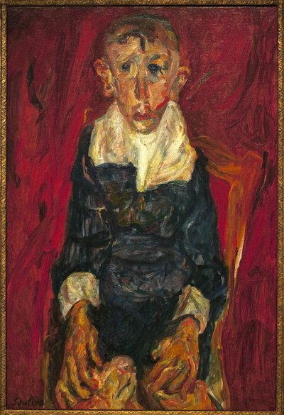 笨。 Chaim Soutine绘画 作者 Chaim Soutine