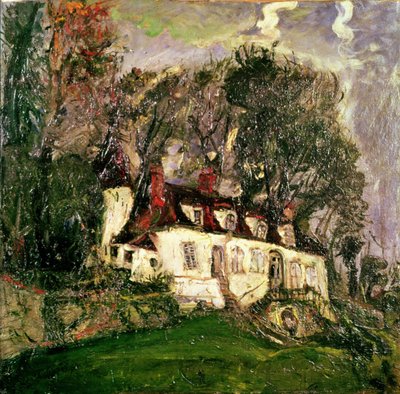 Oiseme的房子，1934年 作者 Chaim Soutine