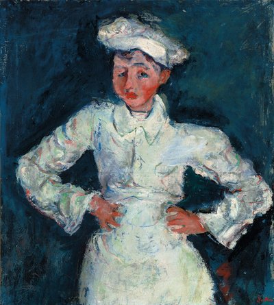 小糕点师傅；小糕点师，约1927年 作者 Chaim Soutine