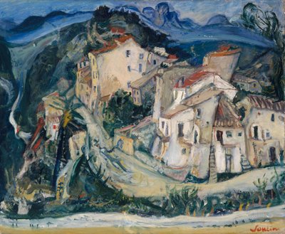 观点的Cagnes，c.1924-25 作者 Chaim Soutine