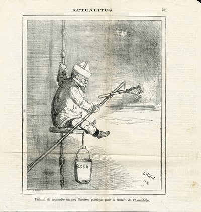查尔文报》中的查姆（1819-1879）插图 作者 Amedee de Noe (占婆)