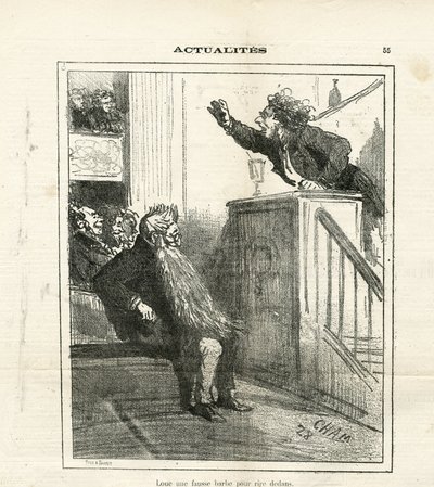 查尔文报》中的查姆（1819-1879）插图 作者 Amedee de Noe (占婆)