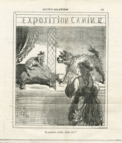 查尔文报》中查姆（1819-1879）的插图 作者 Amedee de Noe (占婆)