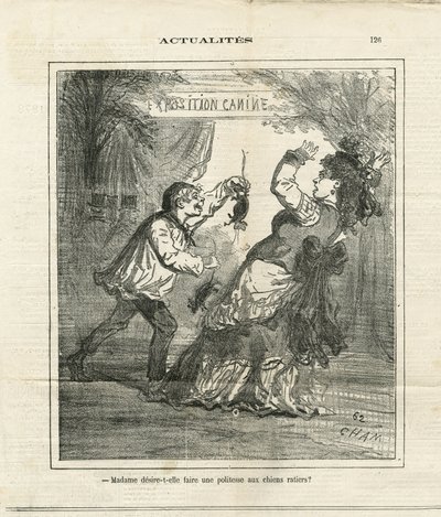 查尔文报》中查姆（1819-1879）的插图 作者 Amedee de Noe (占婆)