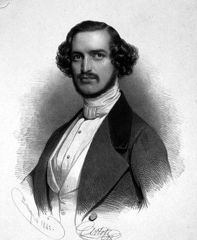 约瑟夫-阿诺特（1815-45） 1842（石版画） 作者 Charles (after) Baugniet