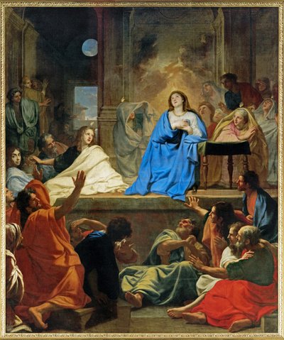 La descente du Saint Esprit - 圣灵降临... 作者 查尔斯（Charles Le Brun）