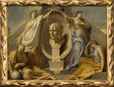 塞内加墓 ... 作者 查尔斯（Charles Le Brun）