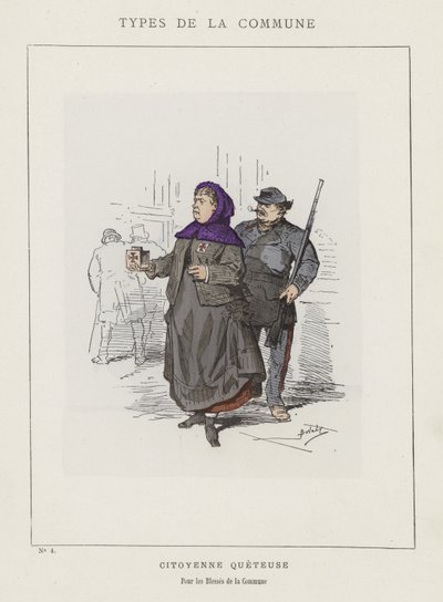 Citizen Queteuse，For the Comoes of the Commune 作者 查尔斯·阿尔伯特·德·阿诺克斯·贝尔托